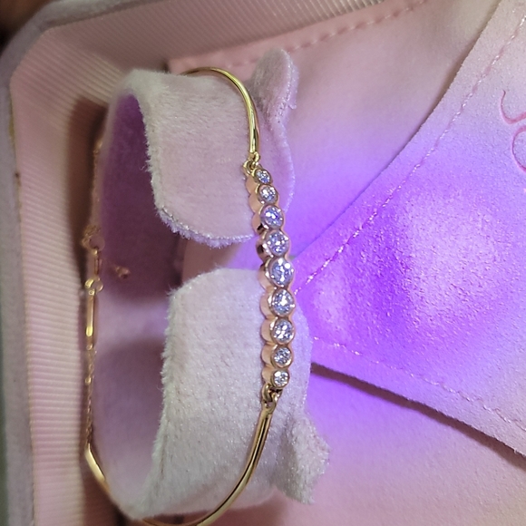 18kt Rose Gold .54 Diamond Bracelet 6.5 in… - Picture 5 of 6